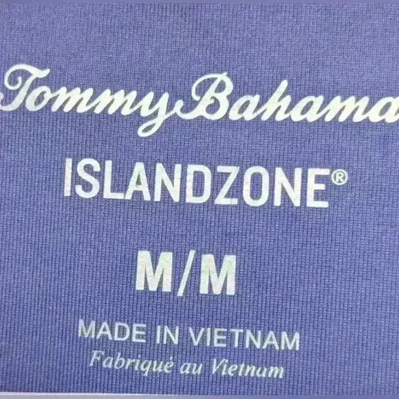 NWOT Tommy Bahama Women's Blue Aubrey Islandzone Zip Mock Sweater size M - Picture 4 of 9